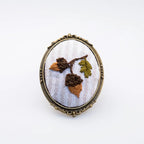 Bellotas sobre rayas