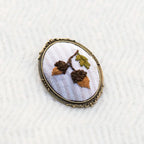 Bellotas sobre rayas